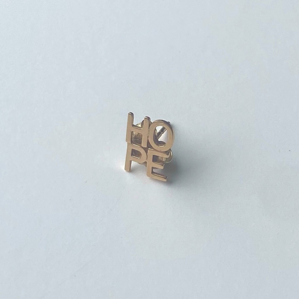 Automic Gold 'HOPE' Earring